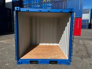 10-Fuß-Schiffscontainer – Blau