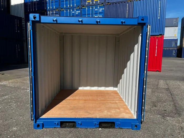 10-Fuß-Schiffscontainer – Blau